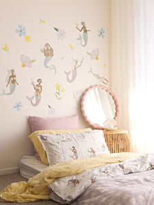 Mermaid Removeable Wall Decals