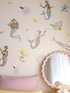 Mermaid Removeable Wall Decals