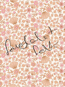 Ditsy Shell Floral Sheets